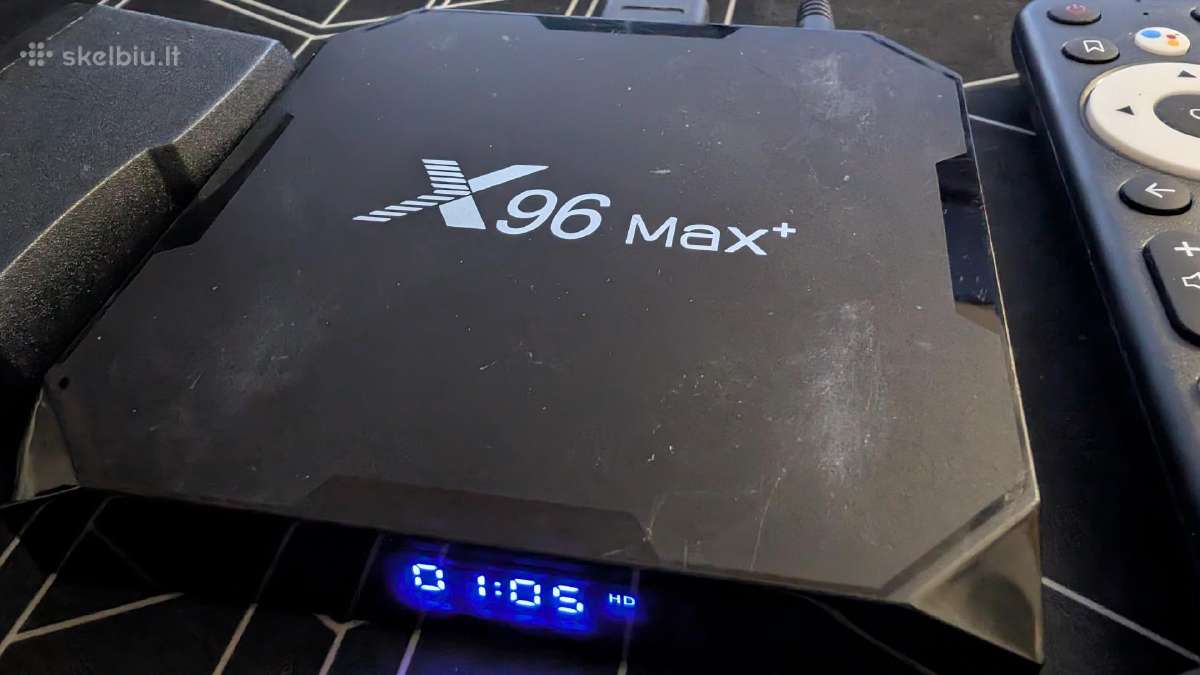 Android TV priedėlis x96 Max+ - nuotraukos Nr. 4