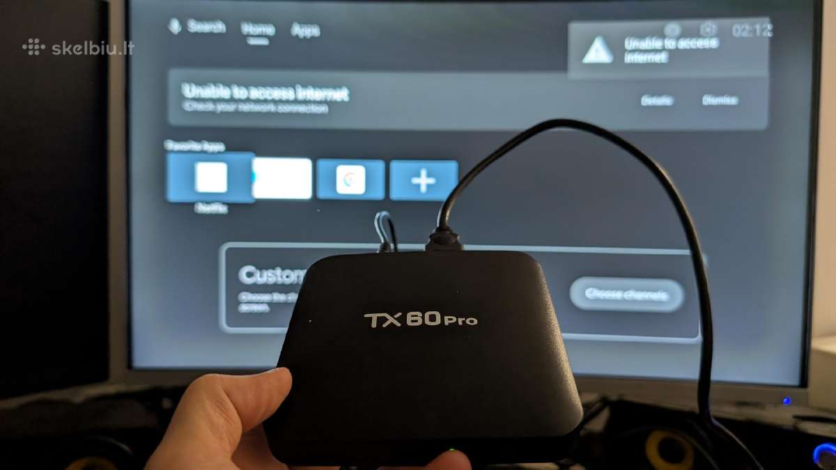 Android TV priedėlis Tx60 Pro - nuotraukos Nr. 2