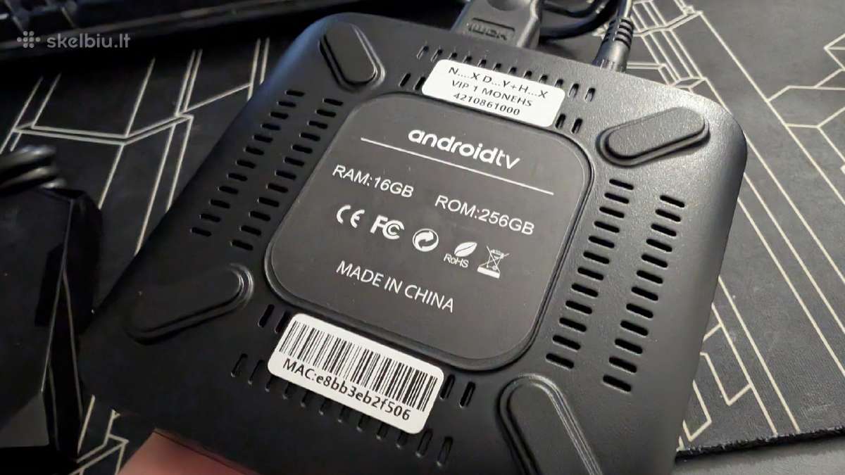Android TV priedėlis Tx60 Pro - nuotraukos Nr. 3