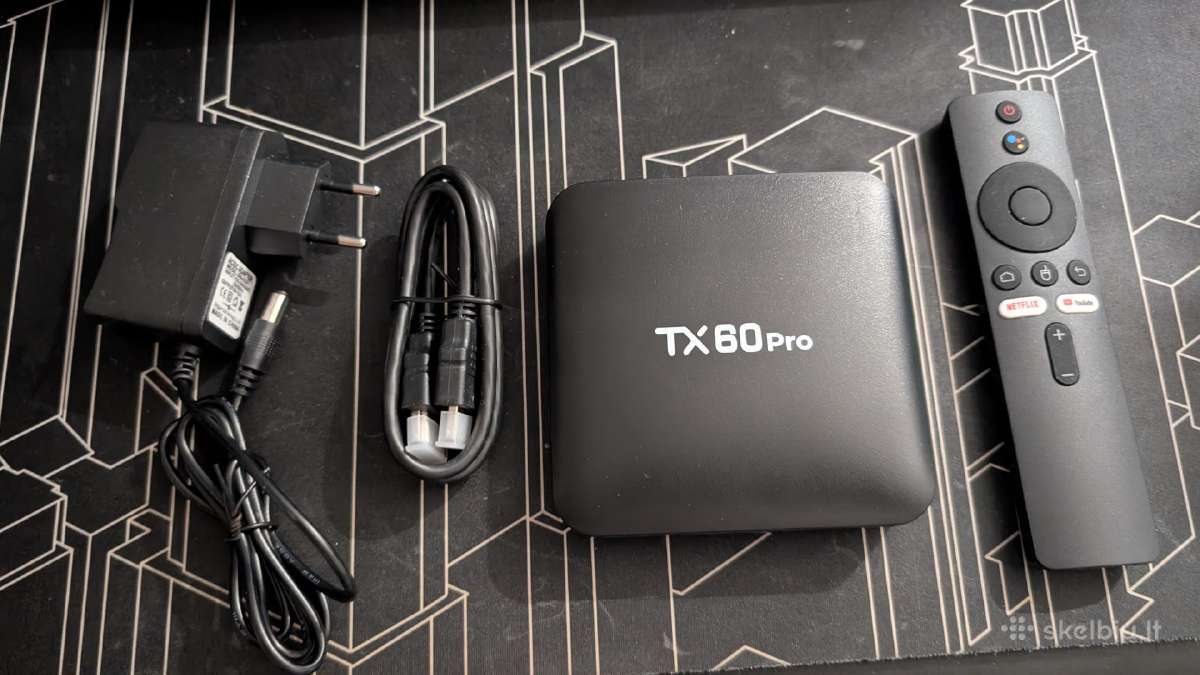 Android TV priedėlis Tx60 Pro - nuotraukos Nr. 8