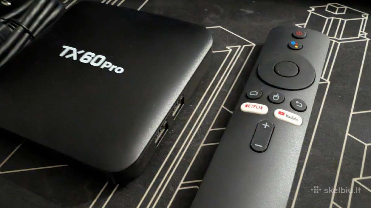 Android TV priedėlis Tx60 Pro - nuotraukos Nr. 9