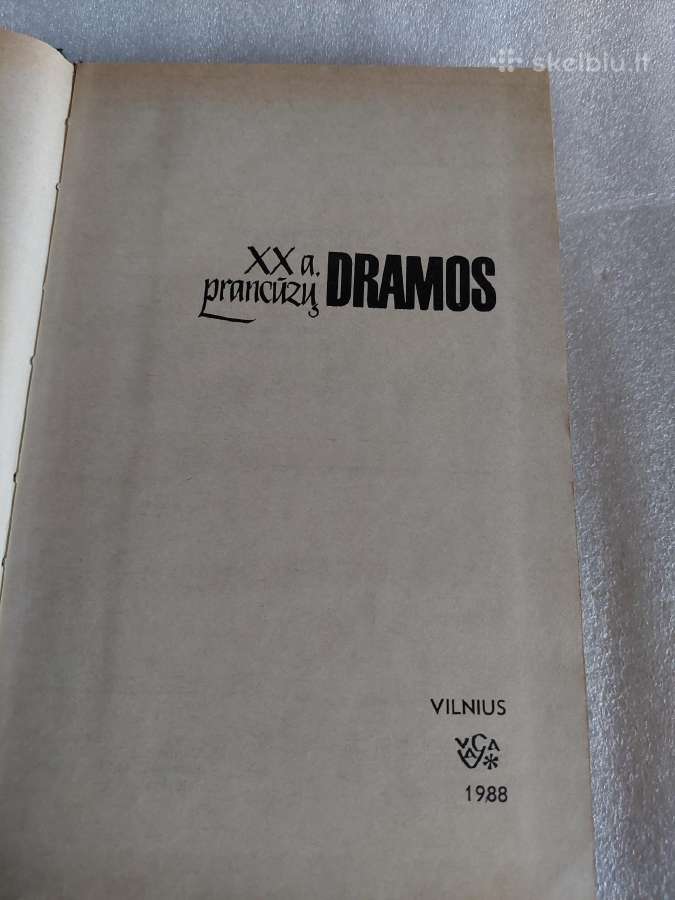 XX a. prancūzų dramos - nuotraukos Nr. 2
