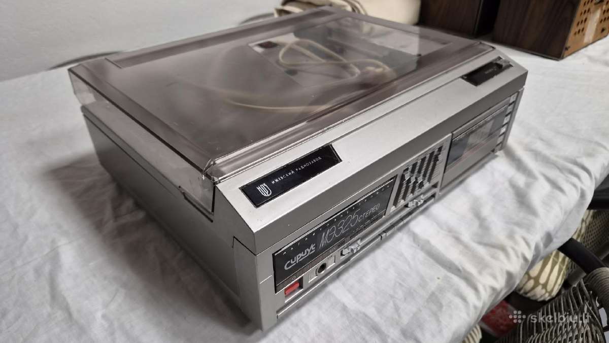 Patefonas Sirijus Me325 stereo - nuotraukos Nr. 6