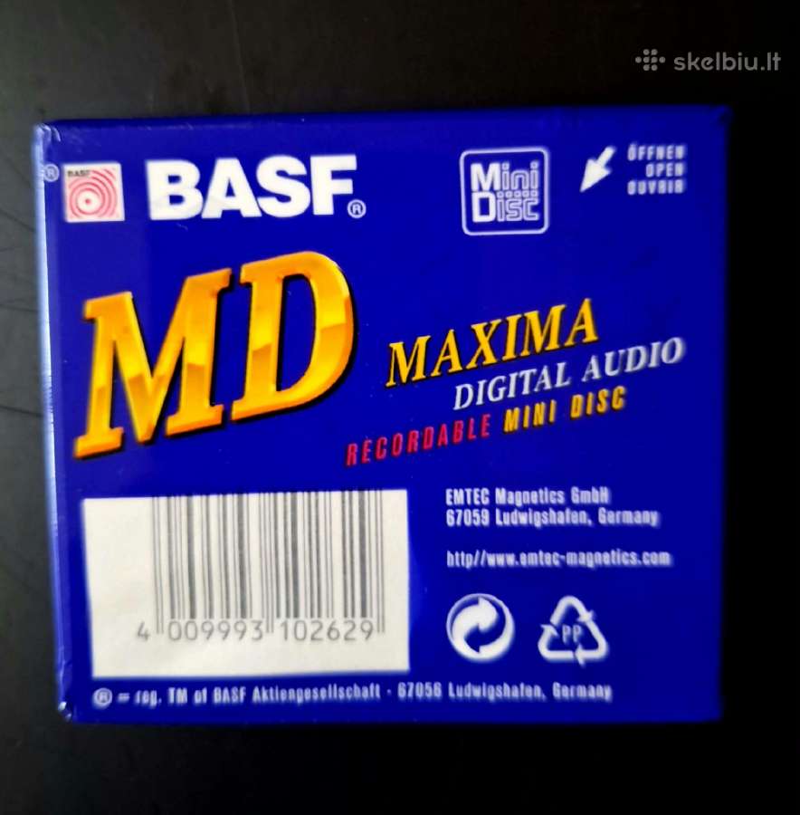 Minidiskai Basf - nuotraukos Nr. 2