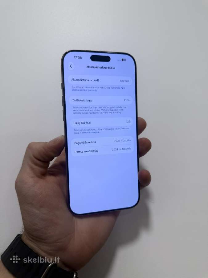 iPhone 16 Pro Max 256 - nuotraukos Nr. 2