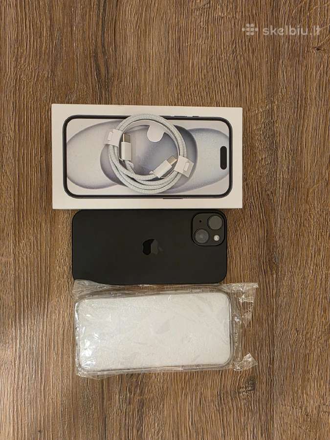 Puse metu naudotas iPhone 15/128 - nuotraukos Nr. 2