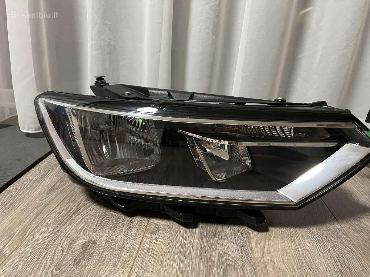 VW passat 2015 priekiniai žibintai halogenai - nuotraukos Nr. 4