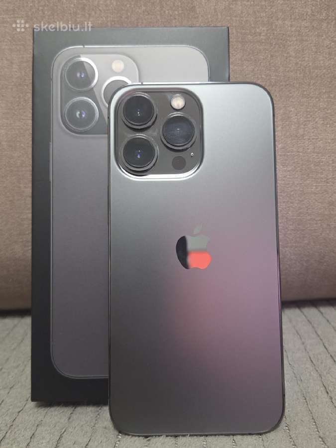 iPhone 13 pro grafito spalva - nuotraukos Nr. 2