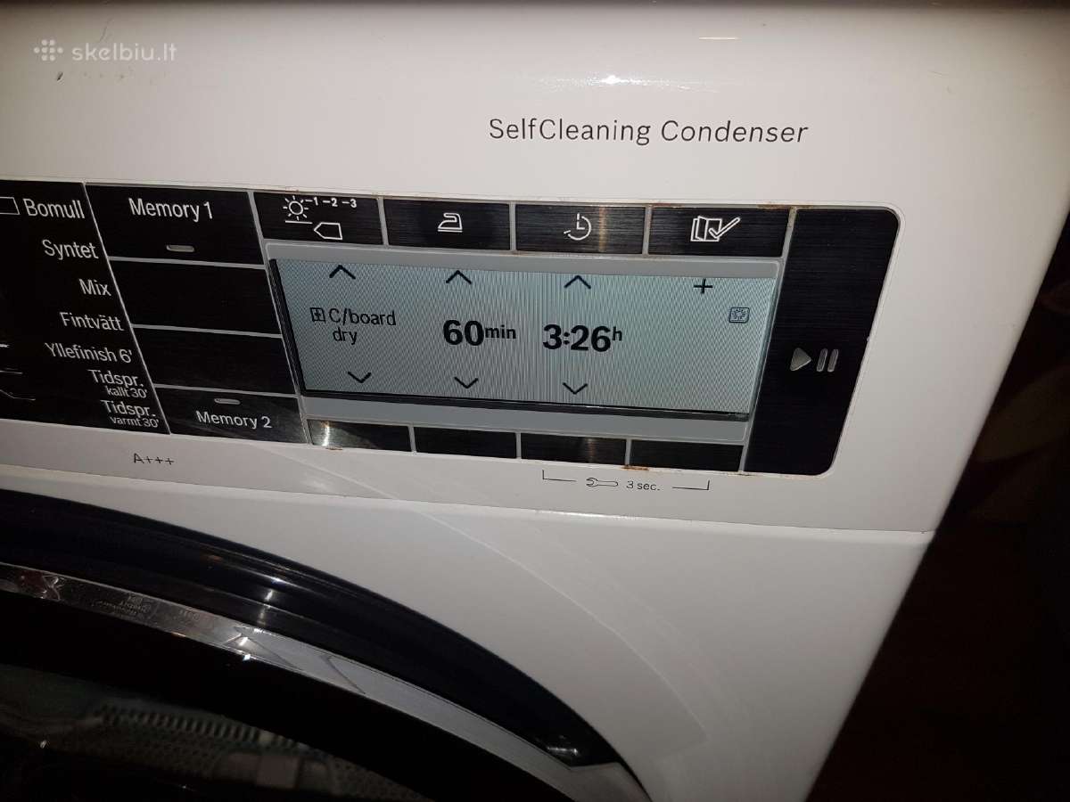 Bosch Homeprofessional 8000 serija, 8 kg, A+++ - nuotraukos Nr. 4