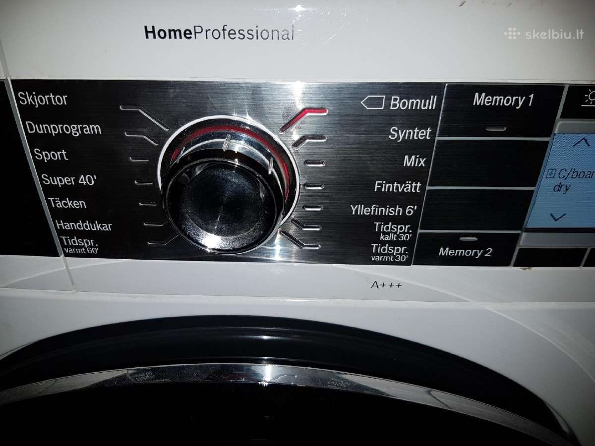 Bosch Homeprofessional 8000 serija, 8 kg, A+++ - nuotraukos Nr. 3
