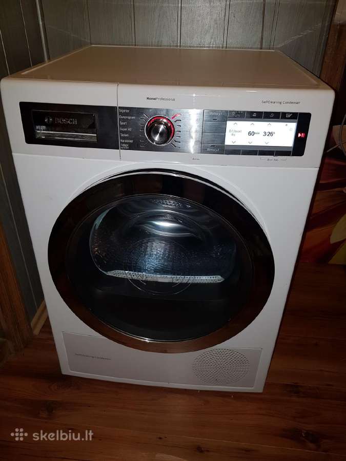 Bosch Homeprofessional 8000 serija, 8 kg, A+++ - nuotraukos Nr. 8
