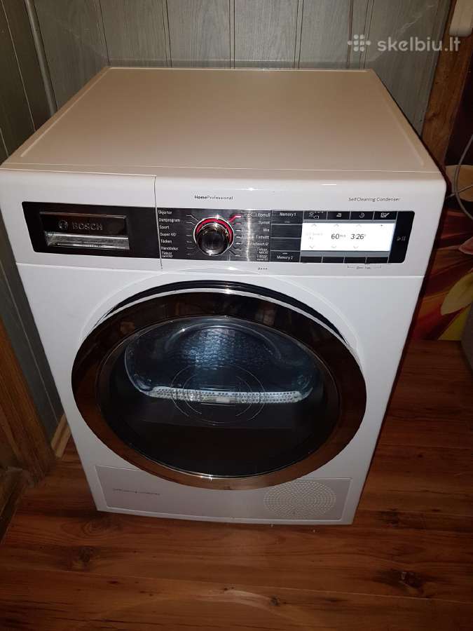 Bosch Homeprofessional 8000 serija, 8 kg, A+++ - nuotraukos Nr. 9