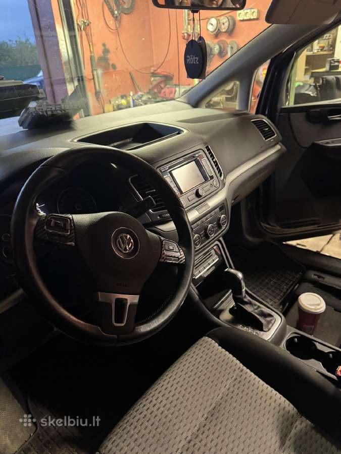 VW sharan 2012m 2.0tdi dalimis - nuotraukos Nr. 5