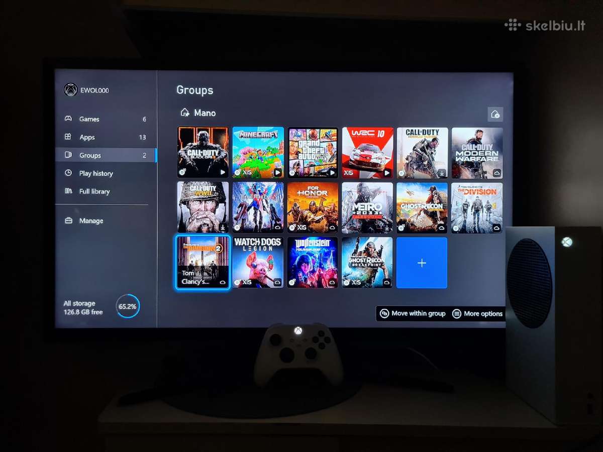 Xbox Series S 512gb - nuotraukos Nr. 13