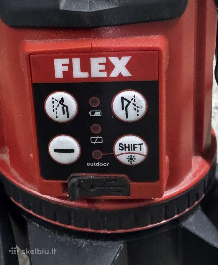 Defektuotas lazerinis nivelyras Flex Alc 8 - nuotraukos Nr. 4