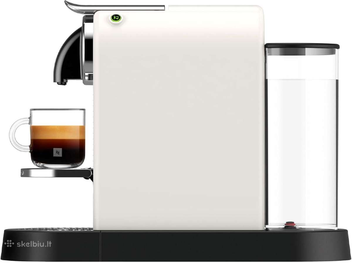 Nespresso De'longhi Citiz White kavos aparatas - nuotraukos Nr. 3