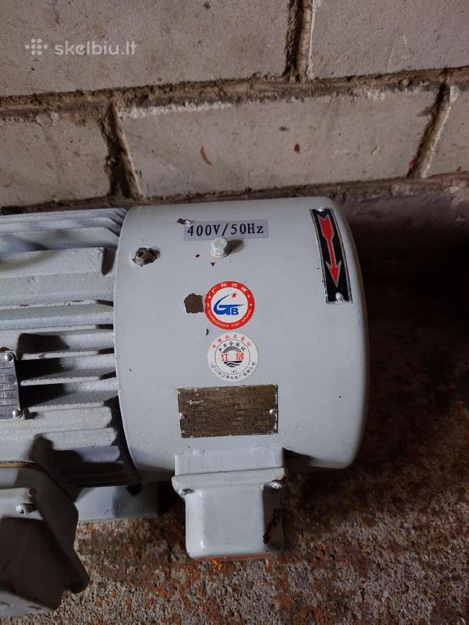 Kintamo dažnio trifazis elektros variklis 4 kw - nuotraukos Nr. 3