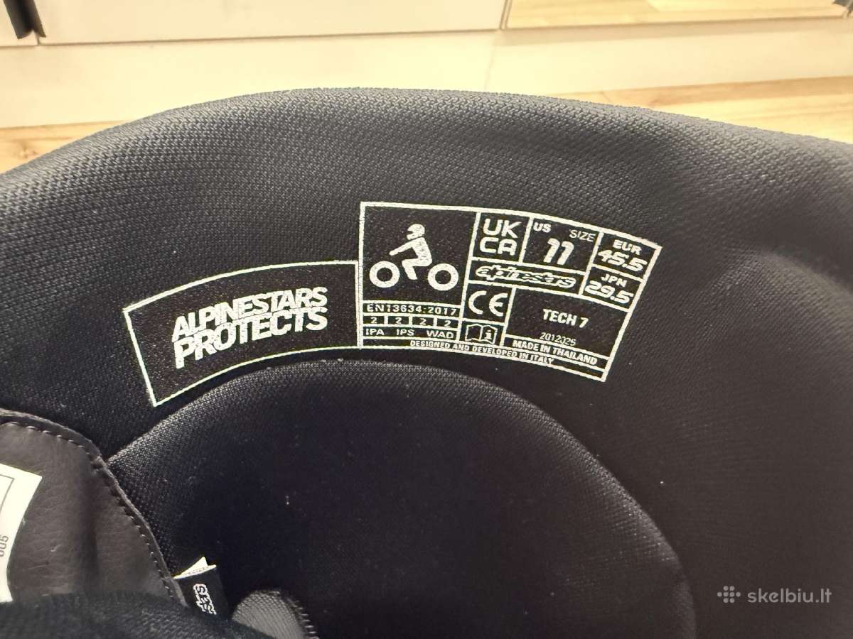 Alpinestars Tech7 krosiniai batai, nauji. - nuotraukos Nr. 3