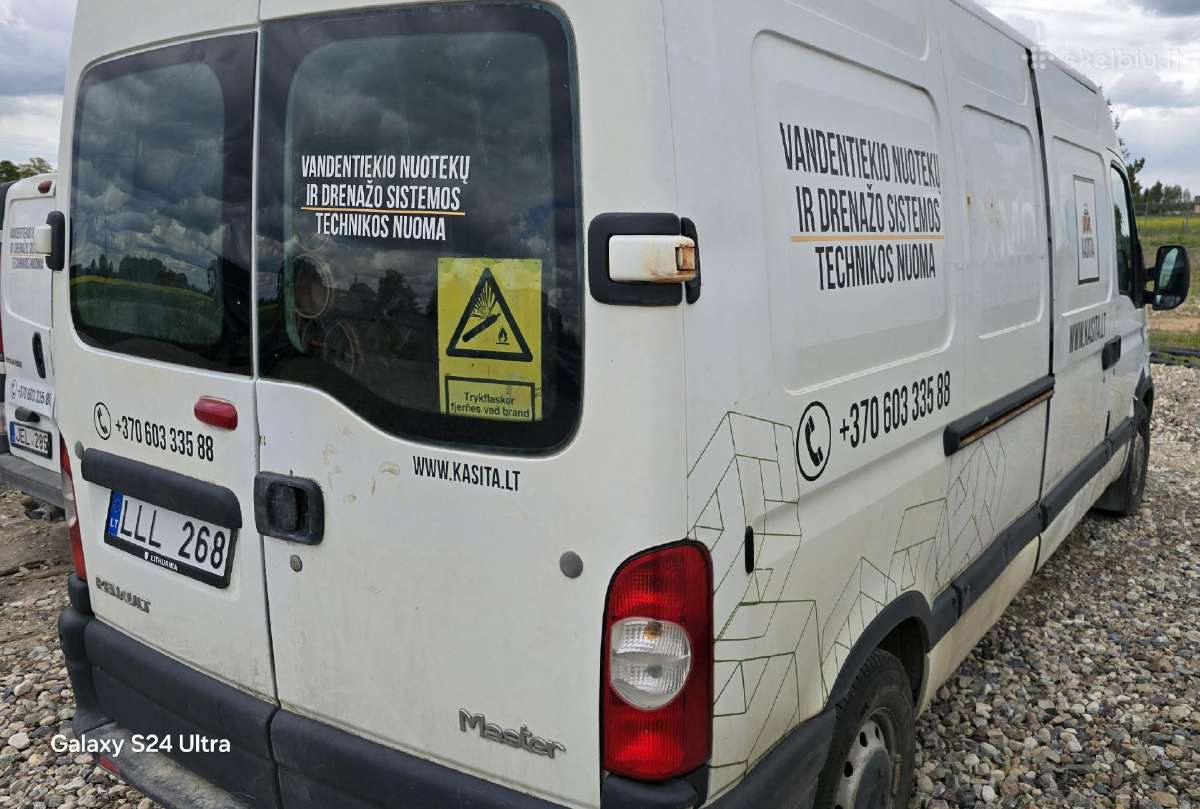 VW LT 35 ir Renault Master mikro autobusai - nuotraukos Nr. 5