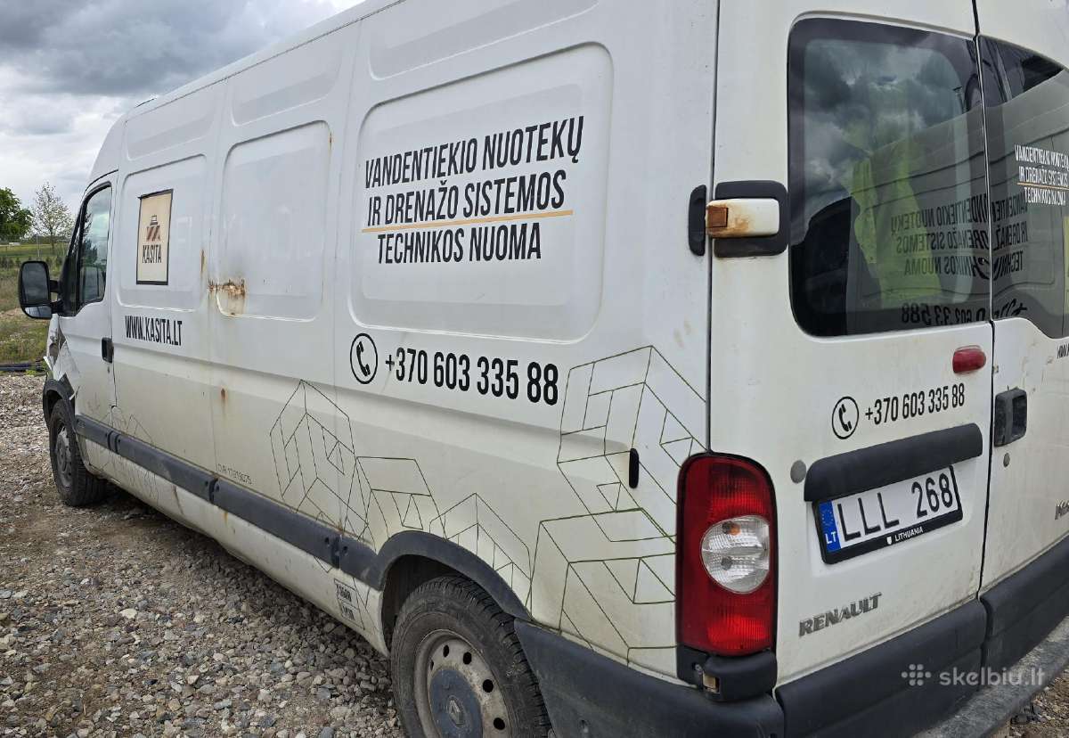 VW LT 35 ir Renault Master mikro autobusai - nuotraukos Nr. 6