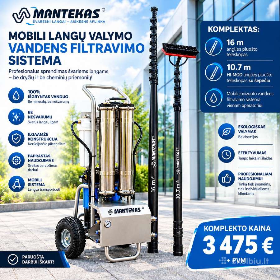 Jonizuotas vanduo langu, ir stiklu valymui. - nuotraukos Nr. 2