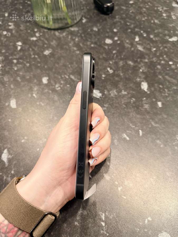 iPhone 15 128 GB Juodas Naujas - nuotraukos Nr. 2