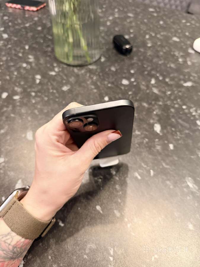iPhone 15 128 GB Juodas Naujas - nuotraukos Nr. 5