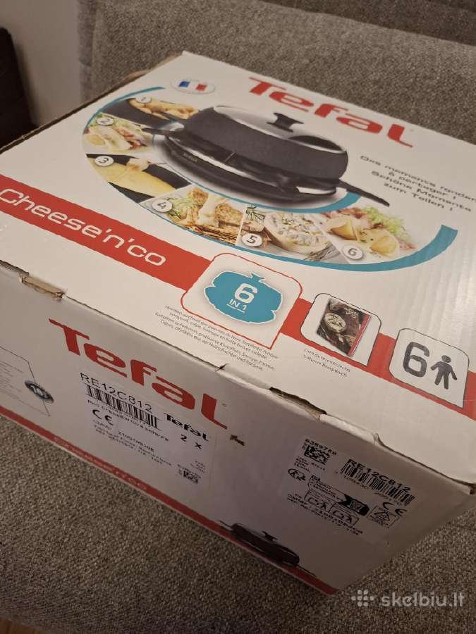 Nauja Tefal rakletė/fondiu Re12c8 Cheese'n'co - nuotraukos Nr. 4