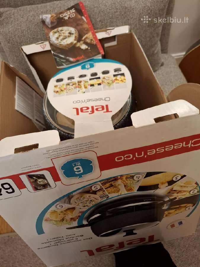 Nauja Tefal rakletė/fondiu Re12c8 Cheese'n'co - nuotraukos Nr. 7