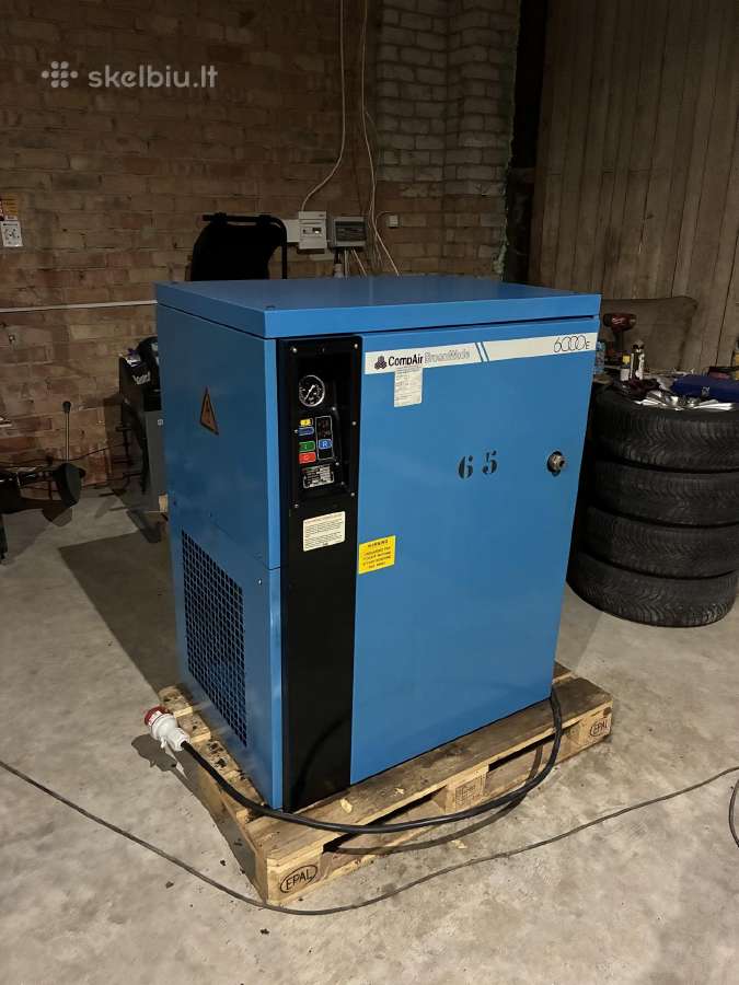 Sraigtinis kompresorius Compair Broomwade 6000e - nuotraukos Nr. 2