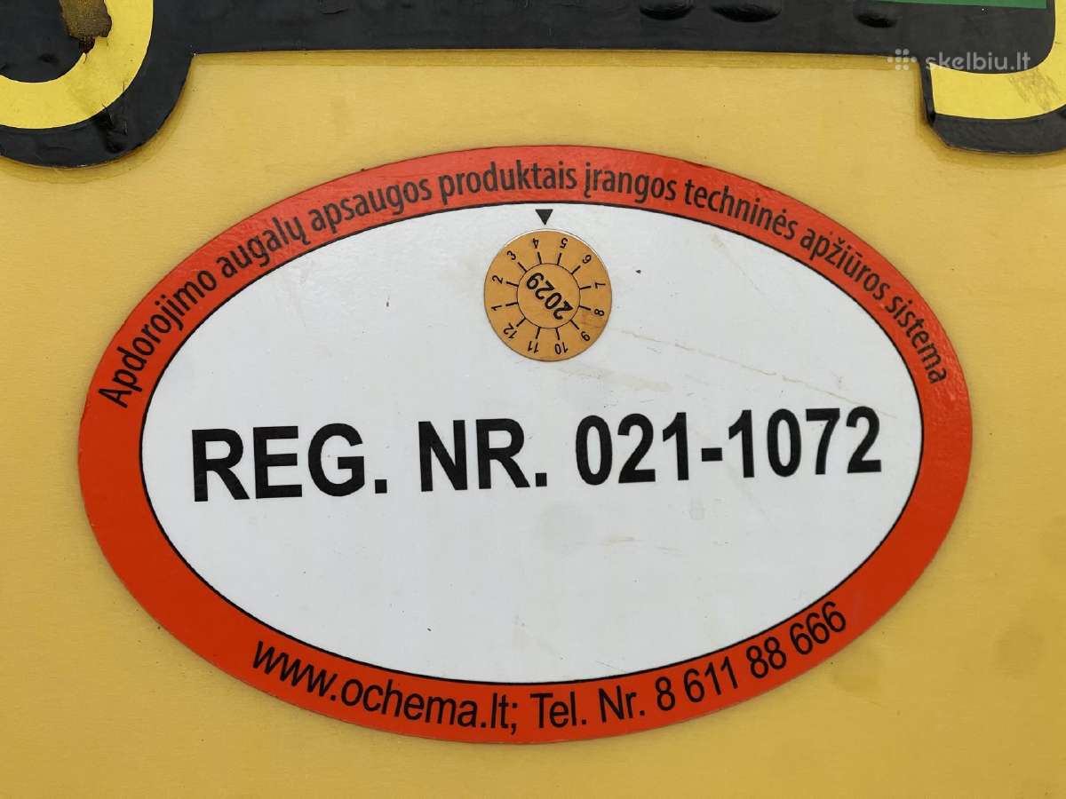 Parduodu John Deere 740 purkštuvas – 28 m, 4000 - nuotraukos Nr. 4