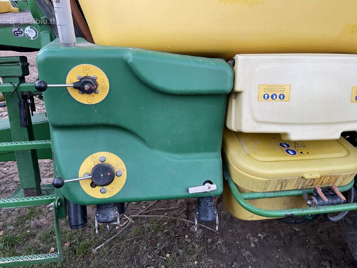 Parduodu John Deere 740 purkštuvas – 28 m, 4000 - nuotraukos Nr. 9