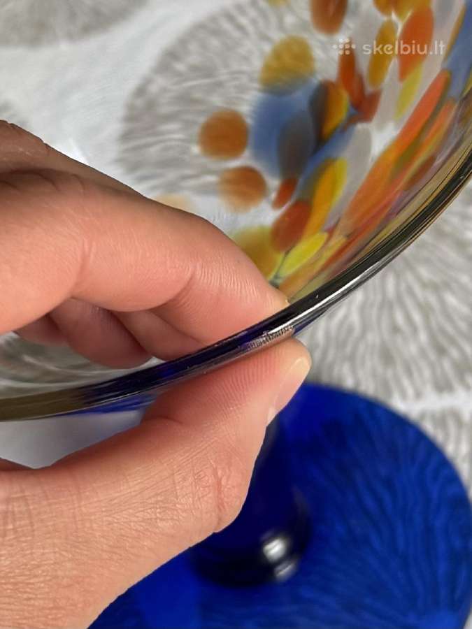 Rankų darbo murano stiklo indai - nuotraukos Nr. 15