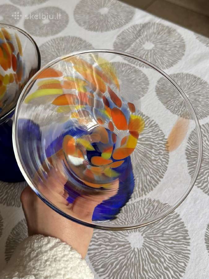 Rankų darbo murano stiklo indai - nuotraukos Nr. 19