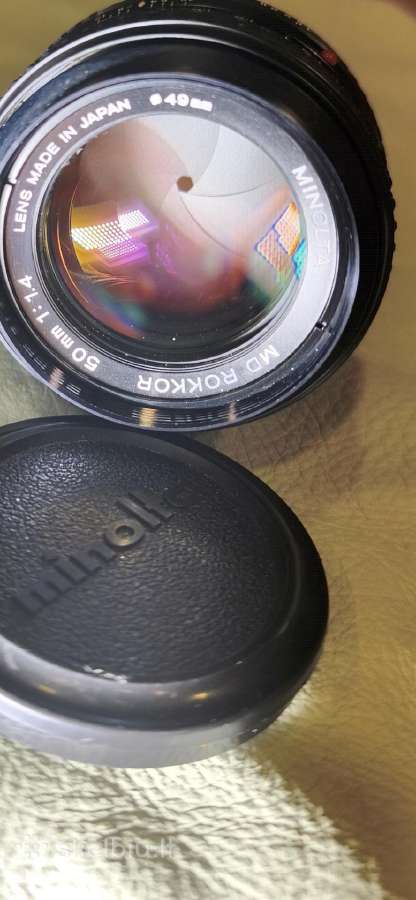 Minolta Md Rokkor 50mm f/1.4 - nuotraukos Nr. 2
