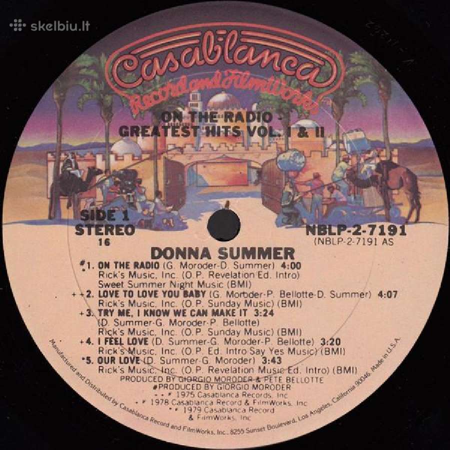 Donna Summer – On The Radio - Greatest Hits - nuotraukos Nr. 3