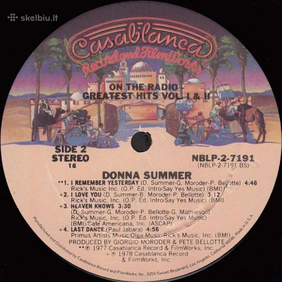 Donna Summer – On The Radio - Greatest Hits - nuotraukos Nr. 4