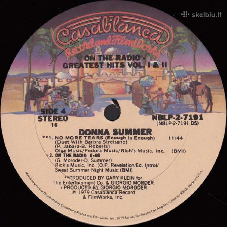 Donna Summer – On The Radio - Greatest Hits - nuotraukos Nr. 5