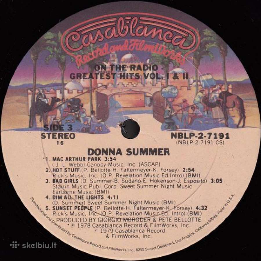 Donna Summer – On The Radio - Greatest Hits - nuotraukos Nr. 6