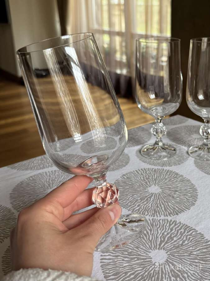 4 krištolinės taurės Crystalite Bohemia - nuotraukos Nr. 2