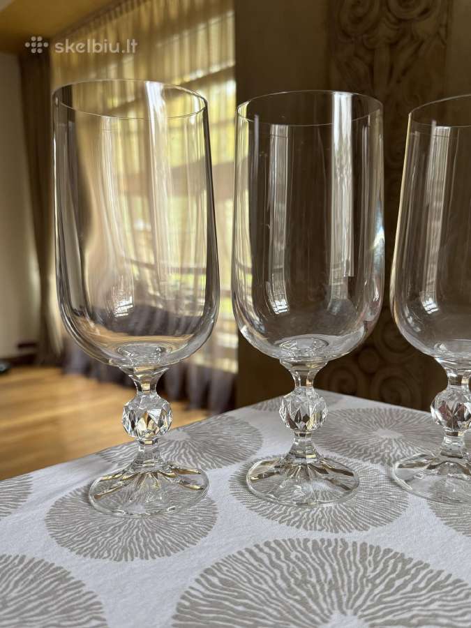 4 krištolinės taurės Crystalite Bohemia - nuotraukos Nr. 4