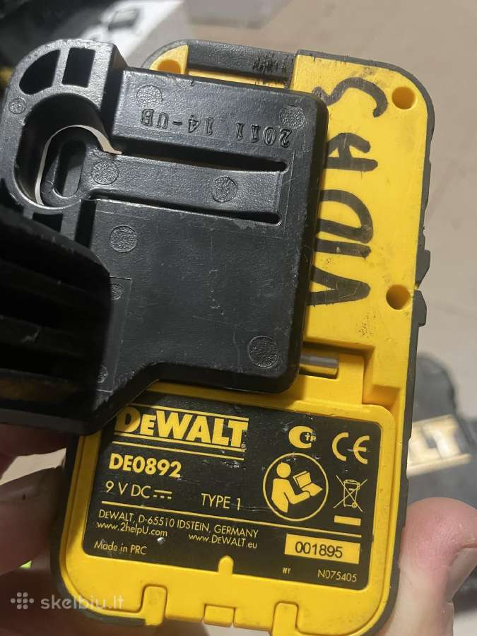 Dewalt lazeris su atstumo jutikliu - nuotraukos Nr. 4