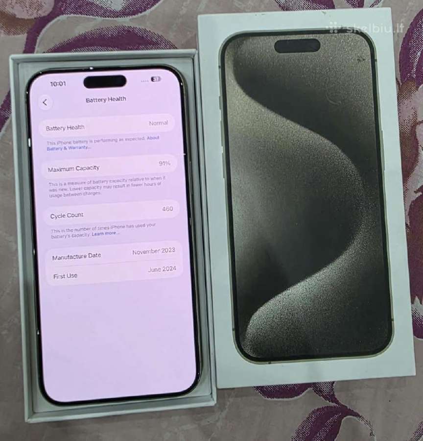 iPhone 15 pro max 256gb - nuotraukos Nr. 2