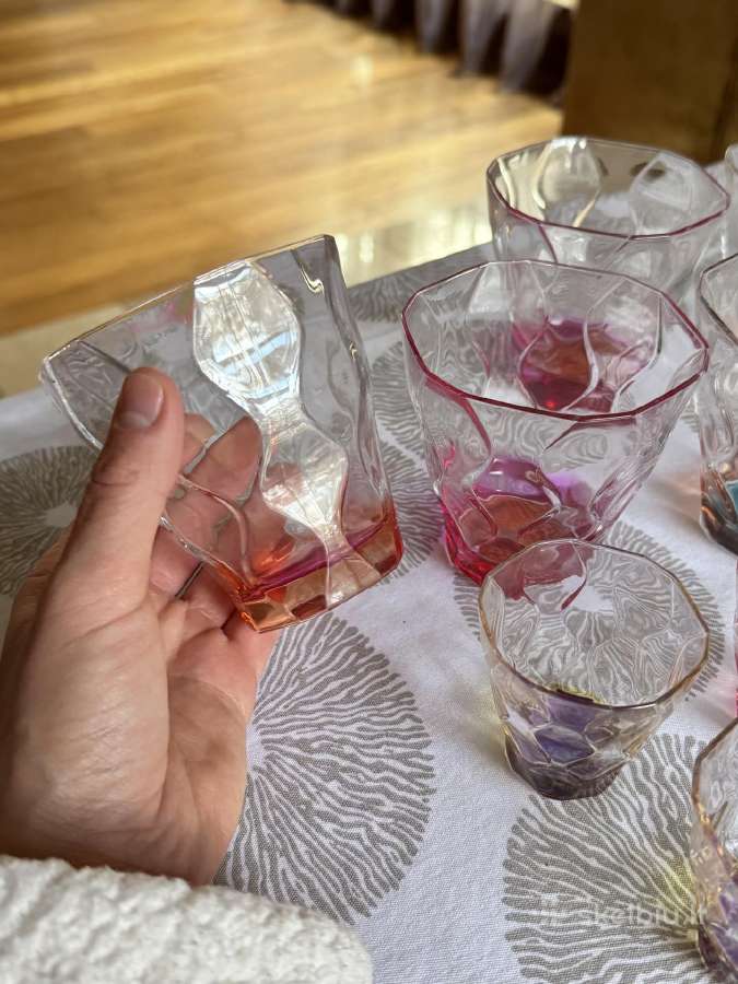 Riflessi Bicolour spalvotos stiklinės ir taurelės - nuotraukos Nr. 7