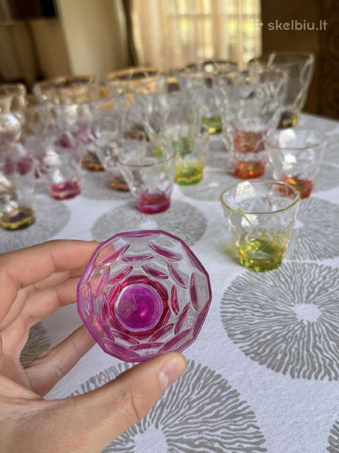 Riflessi Bicolour spalvotos stiklinės ir taurelės - nuotraukos Nr. 11