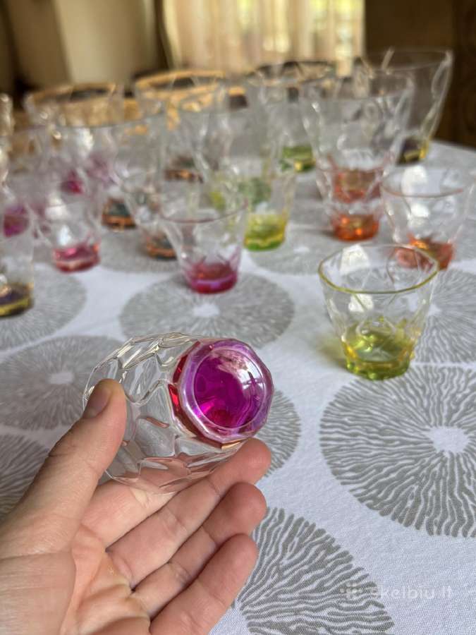 Riflessi Bicolour spalvotos stiklinės ir taurelės - nuotraukos Nr. 14