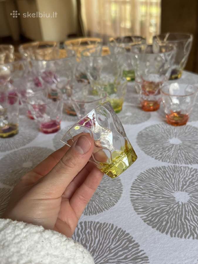 Riflessi Bicolour spalvotos stiklinės ir taurelės - nuotraukos Nr. 16
