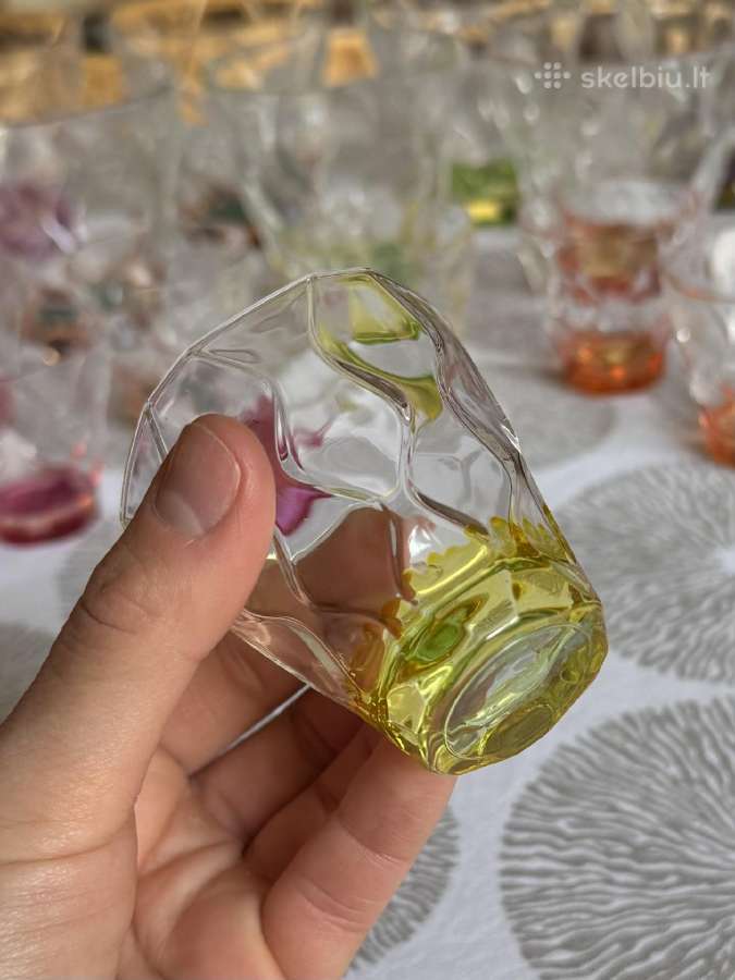 Riflessi Bicolour spalvotos stiklinės ir taurelės - nuotraukos Nr. 17