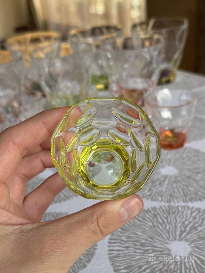 Riflessi Bicolour spalvotos stiklinės ir taurelės - nuotraukos Nr. 18