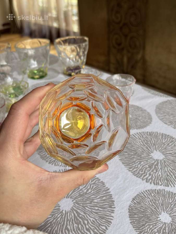Riflessi Bicolour spalvotos stiklinės ir taurelės - nuotraukos Nr. 20